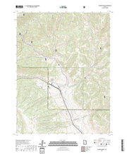 US Topo 7.5-minute map for Soldier Summit UT