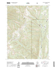 US Topo 7.5-minute map for South Tent Mountain UT