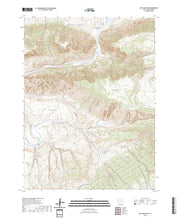 US Topo 7.5-minute map for Split Mountain UT