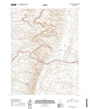 US Topo 7.5-minute map for Spotted Wolf Canyon UT