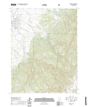 US Topo 7.5-minute map for Spring City UT