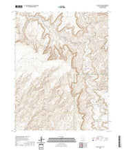 US Topo 7.5-minute map for Stair Canyon UT