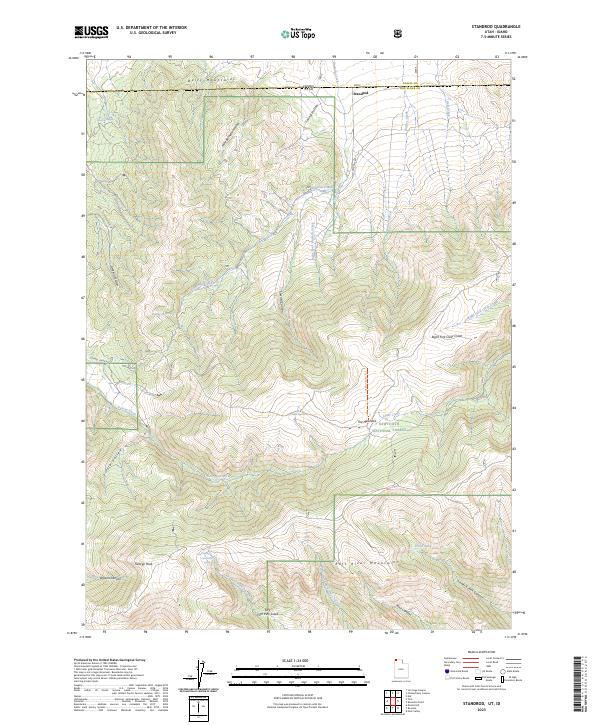 US Topo 7.5-minute map for Standrod UTID