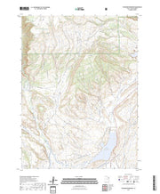 US Topo 7.5-minute map for Steinaker Reservoir UT