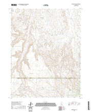 US Topo 7.5-minute map for Stevens Mesa UT