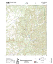 US Topo 7.5-minute map for Straight Canyon UT