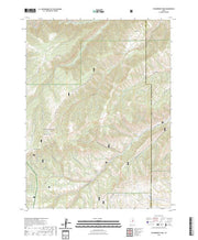 US Topo 7.5-minute map for Strawberry Peak UT