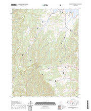 US Topo 7.5-minute map for Strawberry Reservoir SW UT