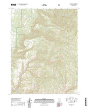 US Topo 7.5-minute map for Sunset Peak UT