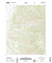 US Topo 7.5-minute map for Sweetwater Creek UT