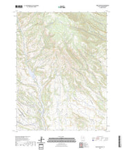 US Topo 7.5-minute map for Tabby Mountain UT