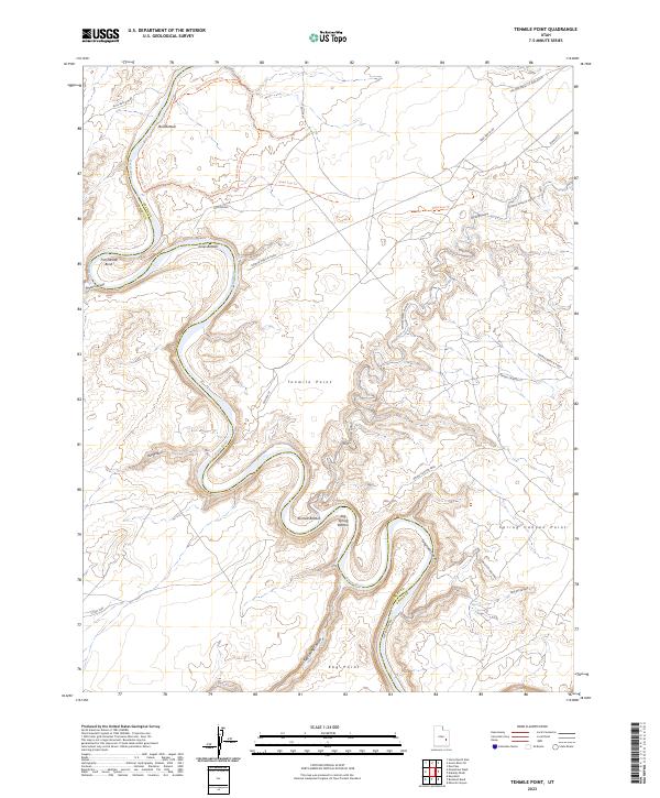 US Topo 7.5-minute map for Tenmile Point UT