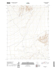 US Topo 7.5-minute map for The Hogback UT