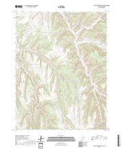 US Topo 7.5-minute map for Tom Patterson Canyon UT