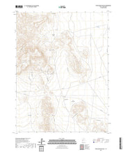 US Topo 7.5-minute map for Topaz Mountain East UT