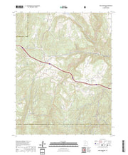 US Topo 7.5-minute map for Trail Mountain UT