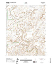 US Topo 7.5-minute map for Turks Head UT