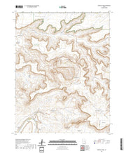 US Topo 7.5-minute map for Upheaval Dome UT