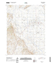 US Topo 7.5-minute map for Vernal NE UT