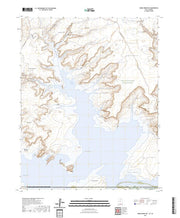 US Topo 7.5-minute map for Warm Creek Bay UTAZ