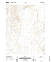 US Topo 7.5-minute map for Warm Point UT