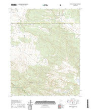 US Topo 7.5-minute map for Water Canyon Peak UT