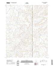 US Topo 7.5-minute map for Wickiup Canyon UTCO