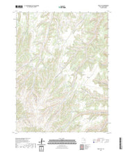 US Topo 7.5-minute map for Wolf Flat UT