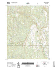 US Topo 7.5-minute map for Woods Lake UT