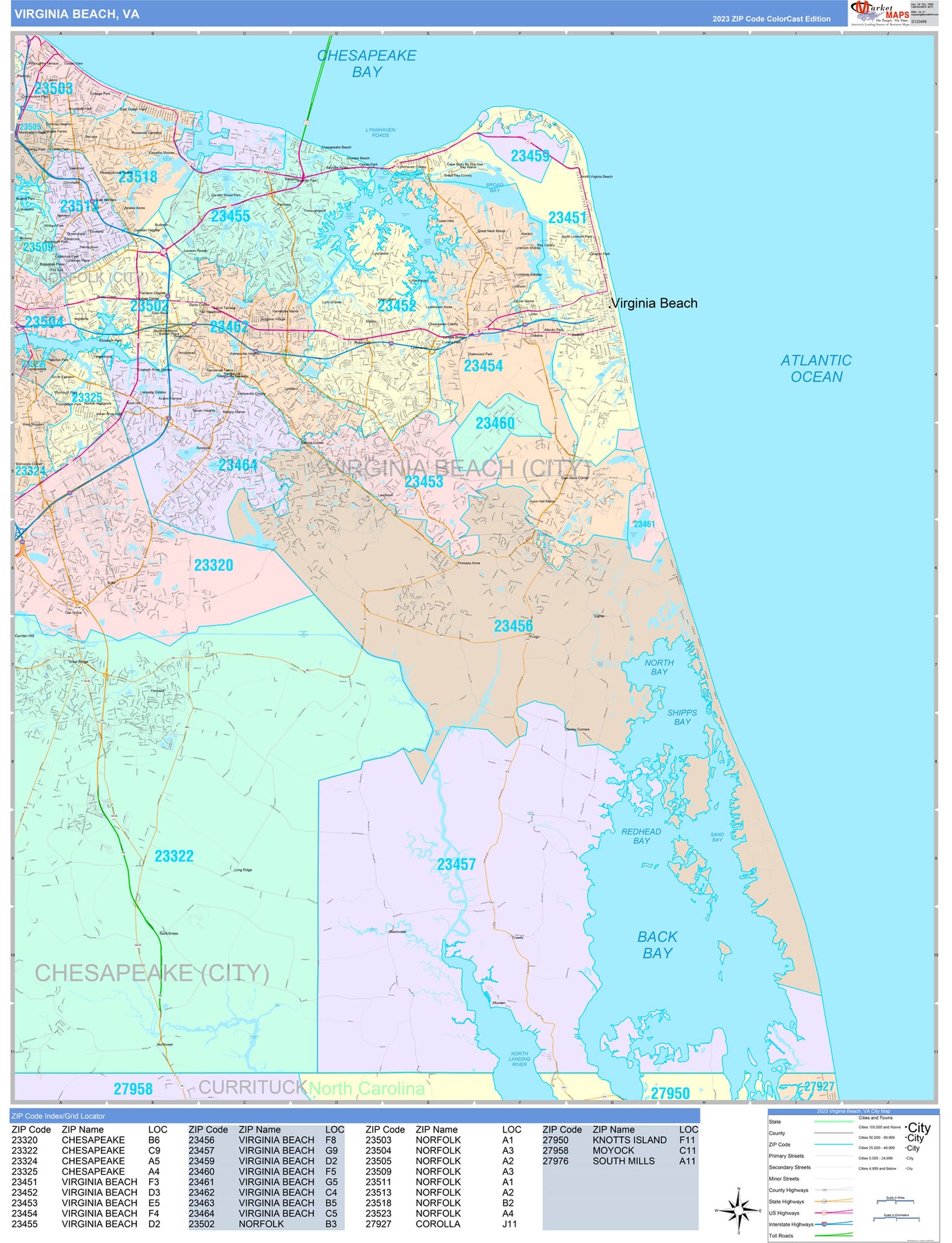 Ultimate Guide to the Zip Code Map for Virginia Beach, VA