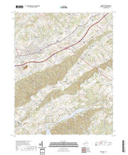 US Topo 7.5-minute map for Abingdon VA