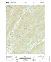 US Topo 7.5-minute map for Alleghany VAWV