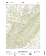 US Topo 7.5-minute map for Ashby Gap VA