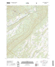 US Topo 7.5-minute map for Augusta Springs VA