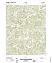 US Topo 7.5-minute map for Ballsville VA