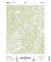 US Topo 7.5-minute map for Bergton VAWV