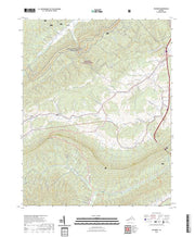 US Topo 7.5-minute map for Big Bend VA