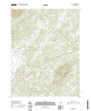 US Topo 7.5-minute map for Brightwood VA