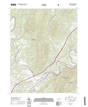 US Topo 7.5-minute map for Buchanan VA