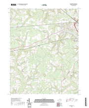 US Topo 7.5-minute map for Buckhorn VA