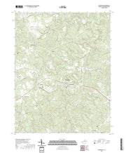 US Topo 7.5-minute map for Buckingham VA