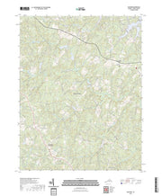 US Topo 7.5-minute map for Buckner VA