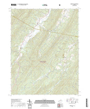 US Topo 7.5-minute map for Burnsville VA