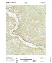 US Topo 7.5-minute map for Cartersville VA