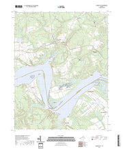 US Topo 7.5-minute map for Charles City VA