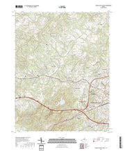 US Topo 7.5-minute map for Charlottesville West VA