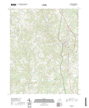 US Topo 7.5-minute map for Chatham VA