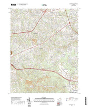 US Topo 7.5-minute map for Chesterfield VA