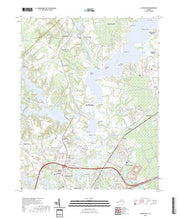 US Topo 7.5-minute map for Chuckatuck VA