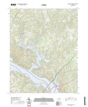 US Topo 7.5-minute map for Clarksville North VA